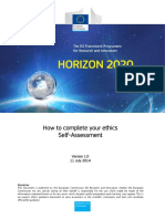 Horizon 2020 - Guide For Ethics