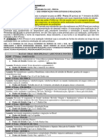 Datas / Dias / Disciplinas / Assuntos E Fontes de Estudo: 02/05 - 3 Feira