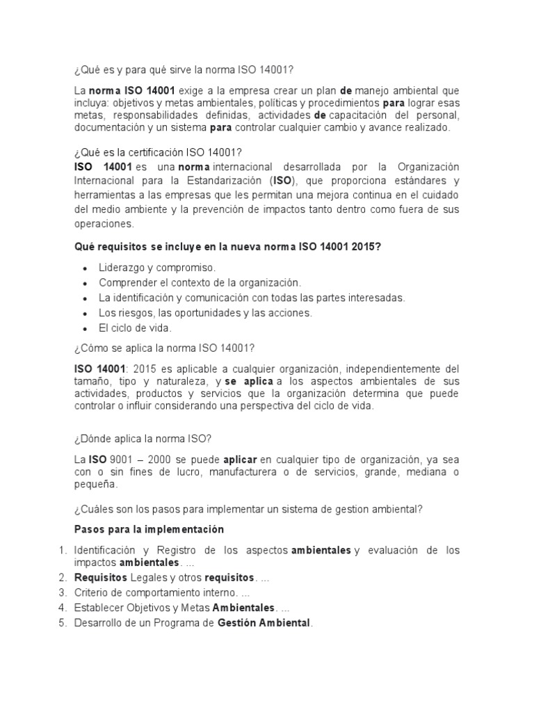 Iso 9001 14001 18001 39001 45001 | PDF | Iso 9000 | Calidad (comercial)
