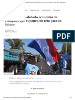 3 Grietas de La Alabada Economía de Paraguay Que Suponen Un Reto para Su Futuro