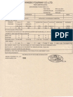 CERTIF NINGBO FOURWAY 1 1,2 X 170 MM