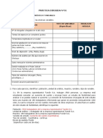 Práctica Dirigida N°01: Variables Tipo de Variable (Especificar) Escala de Medida