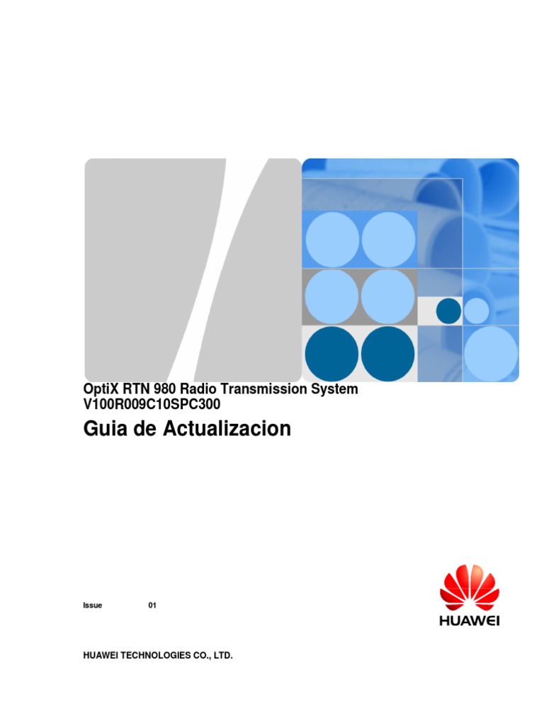Guía de Actualización RTN 980 Huawei | PDF | Ingeniería Informática ...