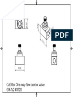 CAD For One-Way Flow Control Valve GR-1 - 2 3720