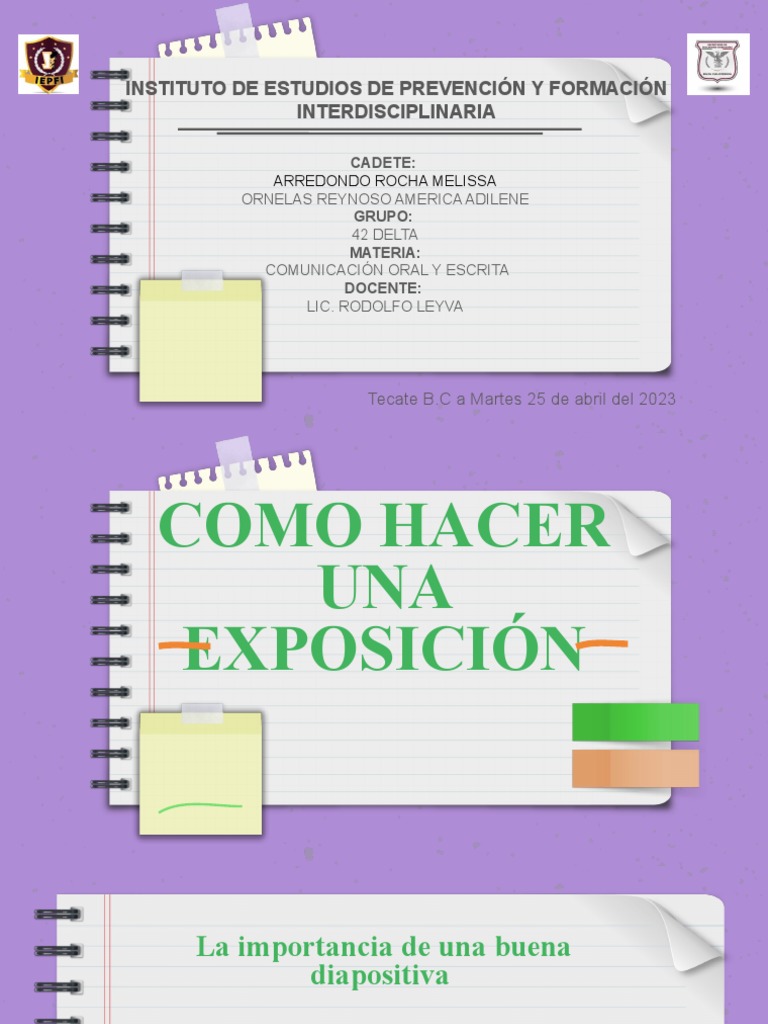 Claves para una Exposición Efectiva | PDF