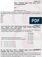 02) Ano: 2022 Banca: CESPE / CEBRASPE Órgão: PC-RO Prova: CESPE / CEBRASPE - 2022 - PC-RO - Datiloscopista Policial