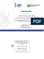 Certificado Cod N°-31