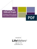 Ee Dealing Difficult People Handout Packet