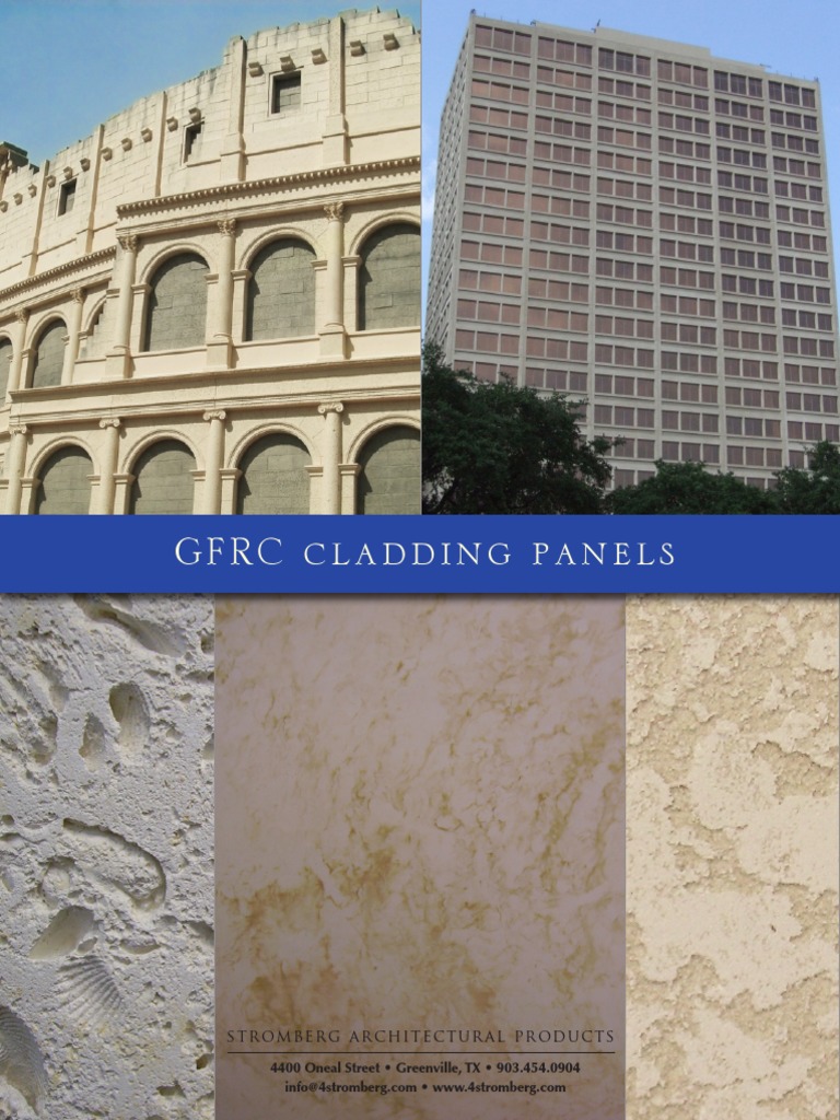 Gfrc Cladding Panels Pdf
