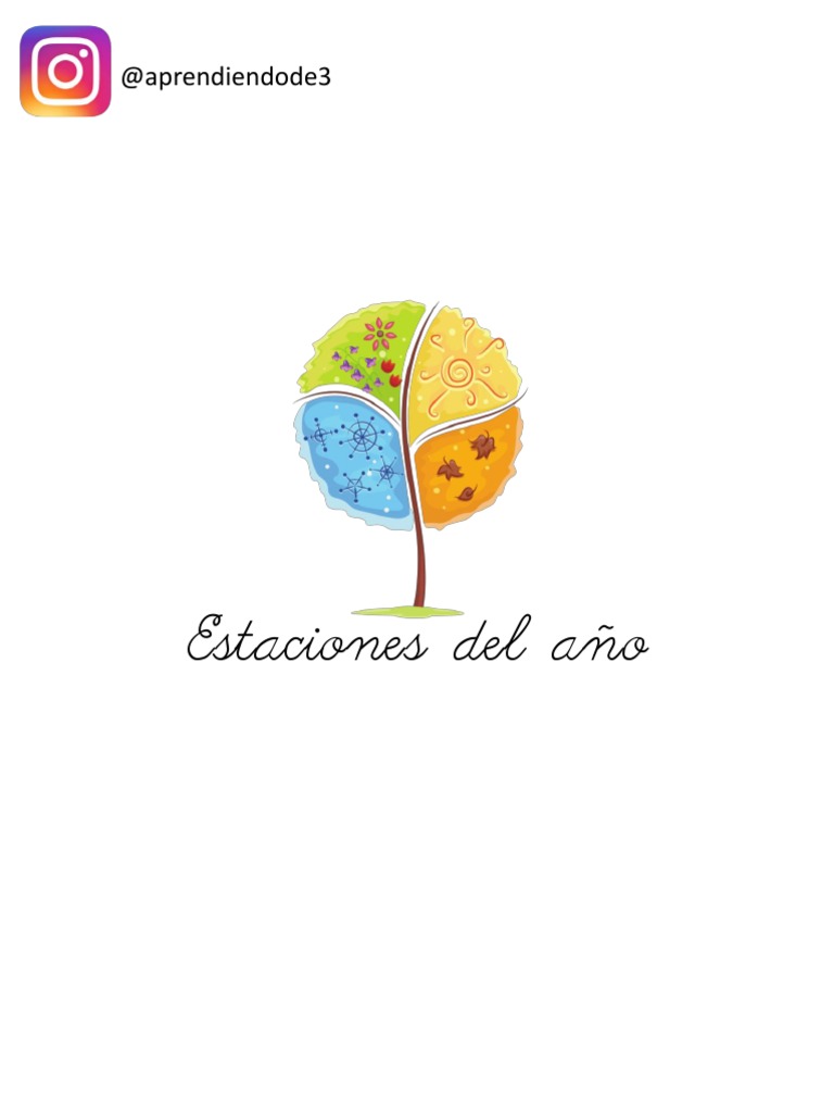 Estaciones Del A - o - Aprendiendode3 | PDF