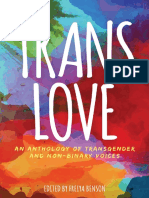 Trans Love An Anthology of Transgender and Non-Binary Voices (Benson, Freiya)