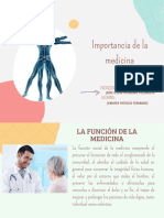 Importancia de La Medicina