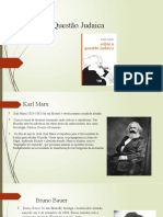 Sobre A Questão Judaica: Karl Marx