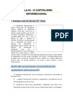 Aula 04 - Capitalismo Informacional