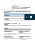 University of Iowa Virtual Three-Week Curriculum For Third-Year Medical Students