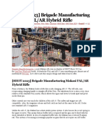 (SHOT 2023) Brigade Manufacturing Makasi FAL/AR Hybrid Rifle