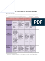 Criterios Novato 1 Pto en Desarrollo 2pts Avanzado 3pts. Experto 4 Pts. Pun-Tuación