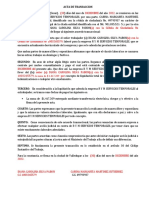 Acta de Transaccion y Paz y Salvorym