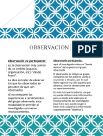 PowerPoint Observ. y Entrevista