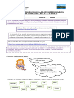 Retroalimentación Guía de Autoaprendizaje Nº6 Geografía "Formas Del Relieve" 3º Básico