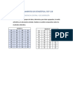 Tarea 3.4. Medidas de Tendencia Central y Dispersión - Datos Agrupados