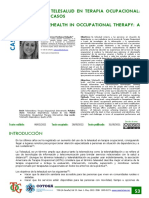 Uso de La Telesalud en Terapia Ocupacional: Estudio de Casos Use of Telehealth in Occupational Therapy: A Case Study