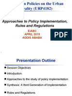 Ethiopian Policy Implementation Insights