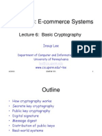 EMTM 553: E-Commerce Systems: Lecture 6: Basic Cryptography