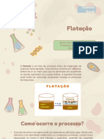 flotação quimica geral