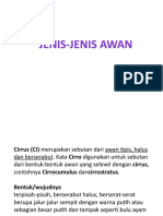 Jenis Awan