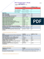 Fa Step 1 Schedule