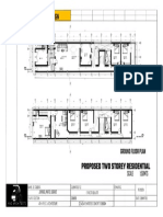Proposed Two Storey Residential: Second Floor Plan