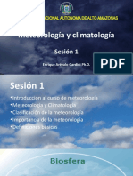 Meteorología y Climatología: Universidad Nacional Autonoma de Alto Amazonas