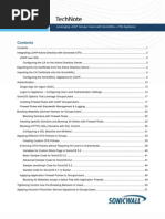 Download Leveraging LDAP Groups Users With SonicWALL UTM Appliance Technote by Doug Sisk SN64153739 doc pdf