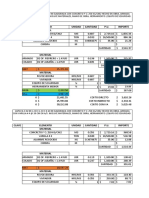 Clave Elemento Unidad Cantidad P.U. Importe Material