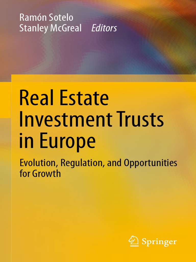 Real Estate REITs in Europe PDF Real Estate Investment Trust Taxes