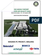 Week 4 - IAQ LEED Report 22 - 29 Oktober 2020 - Magma Project - TATAMULIA r1