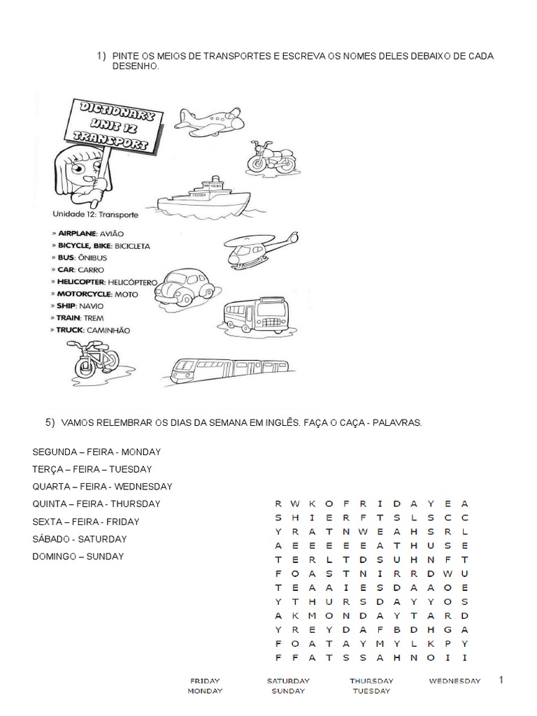 5Ano Pet2 Semana4 worksheet