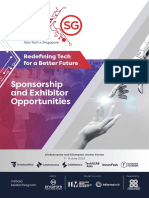 Sponsorship and Exhibitor Opportunities: Redefining Tech For A Better Future