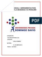 Análisis de AXS Bolivia S.A. utilizando herramientas para identificar necesidades y problemas