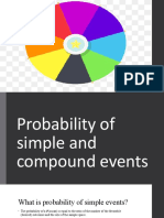 4th Demo Probability of Simple and Compound Events