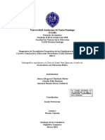Universidad Autónoma de Santo Domingo (UASD) : Monográfico Equivalente A La Tesis de Grado para Optar Por El Título de