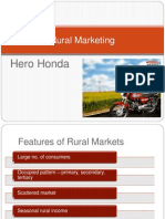 Rural Marketing-Hero Honda