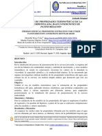 Artículo - Estimación de Propiedades Termofísicas de La Cerveza Embotellada, Bajo Condiciones de Pasteurización.