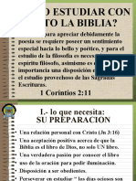 Como Estudiar Con Éxito La Biblia