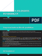 Landasan Filosofis Pendidikan: Stkip Siliwangi Bandung Wasmana, M.PD