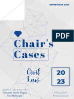 Chair's Cases: Civil Law