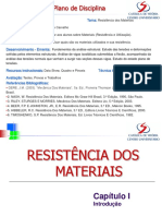 Resistência dos materiais: introdução