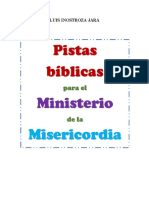 PISTAS BÍBLICAS PARA EL MINISTERIO DE LA MISERICORDIA - Luis Inostroza Jara