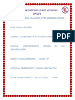 Investigacion y Cuadro Comparativo